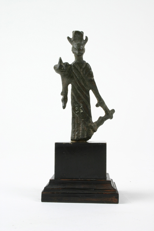 Bronze statuette of Isis-Fortuna